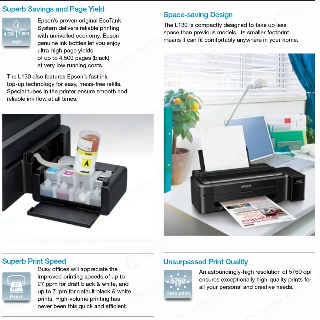 Sublimation Epson L130 Printer