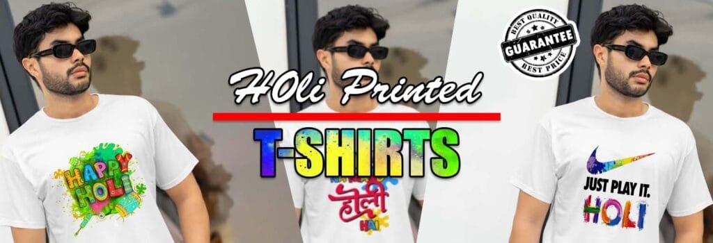 Holi Printed T-shirt