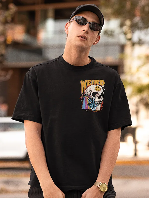 Skull Print Oversize T-Shirt: Edgy Fashion Trends & Styling Tips