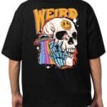 Skull Print Oversize T-Shirt