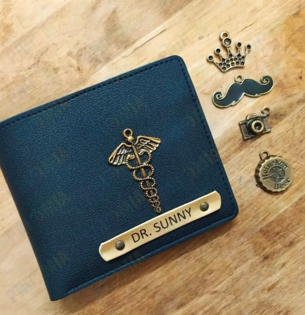 Customized Men Leather Wallet