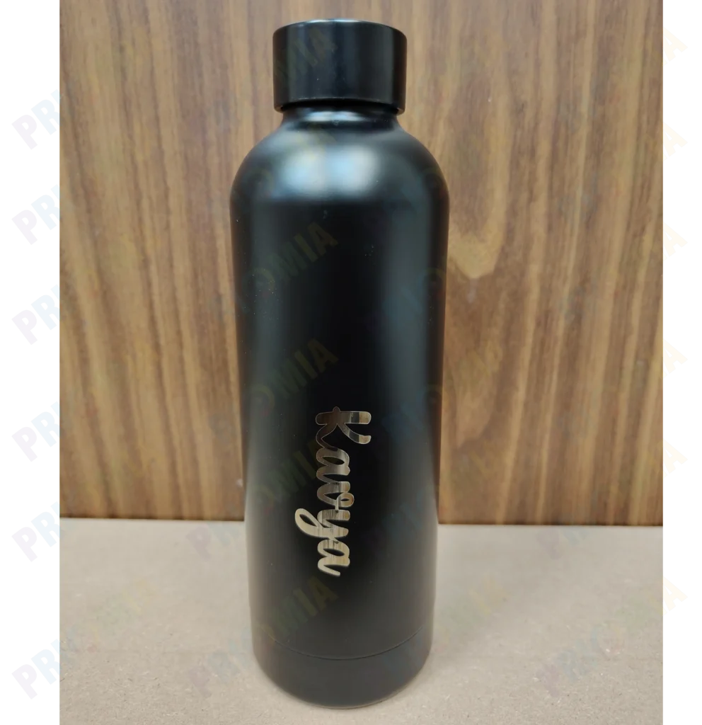 Customized Black Stainless Steel Water Bottle