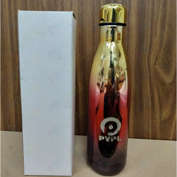 Customized Stainless Steel Rainbow Hot and Cold Water Bottle
