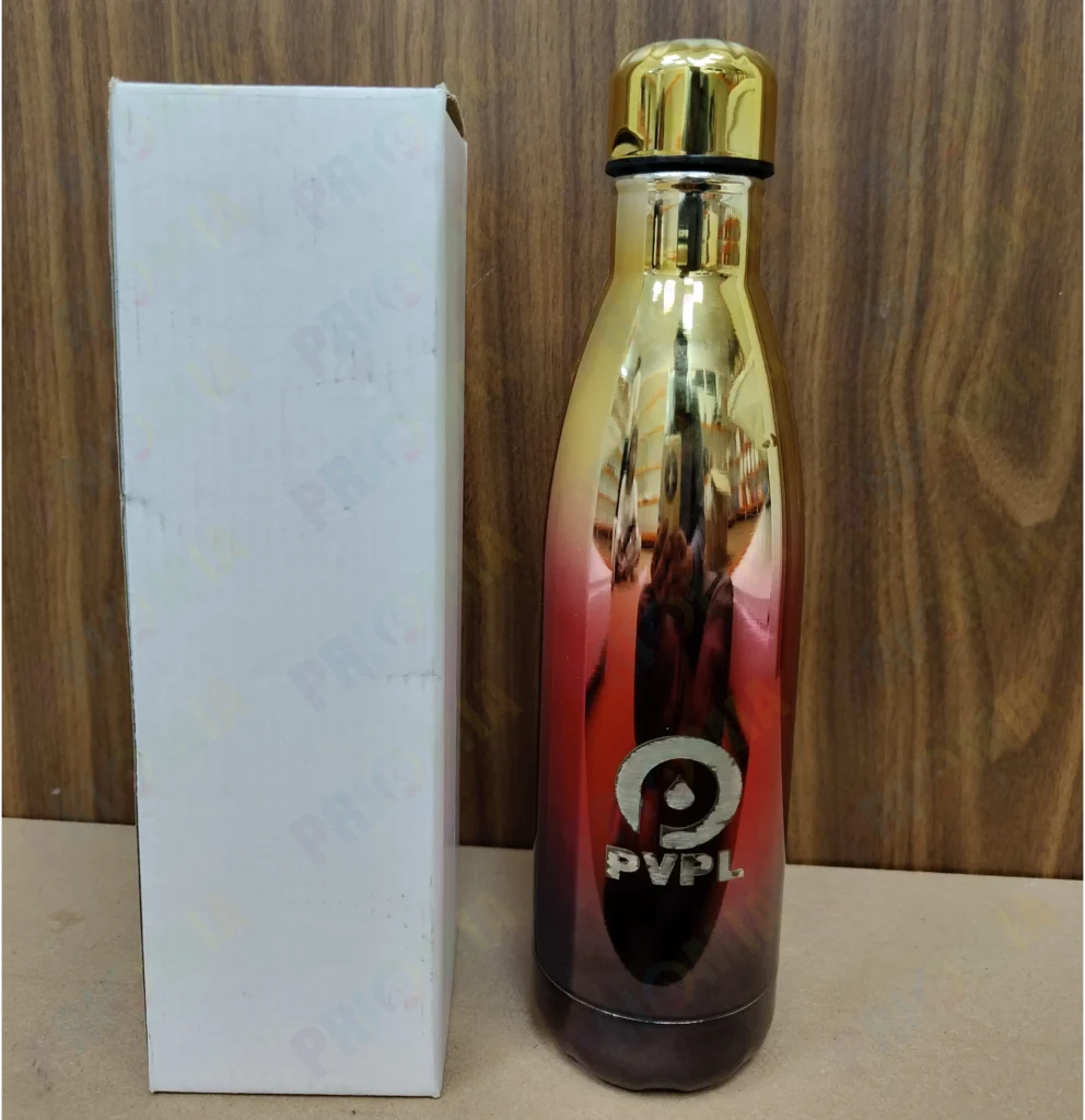 Customized Stainless Steel Rainbow Hot and Cold Water Bottle