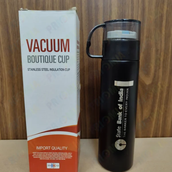 Customized Vacuum Bottle With Cup