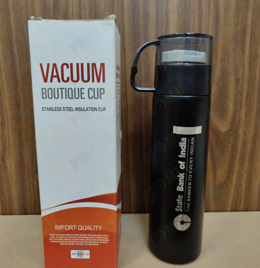 Customized Vacuum Bottle With Cup