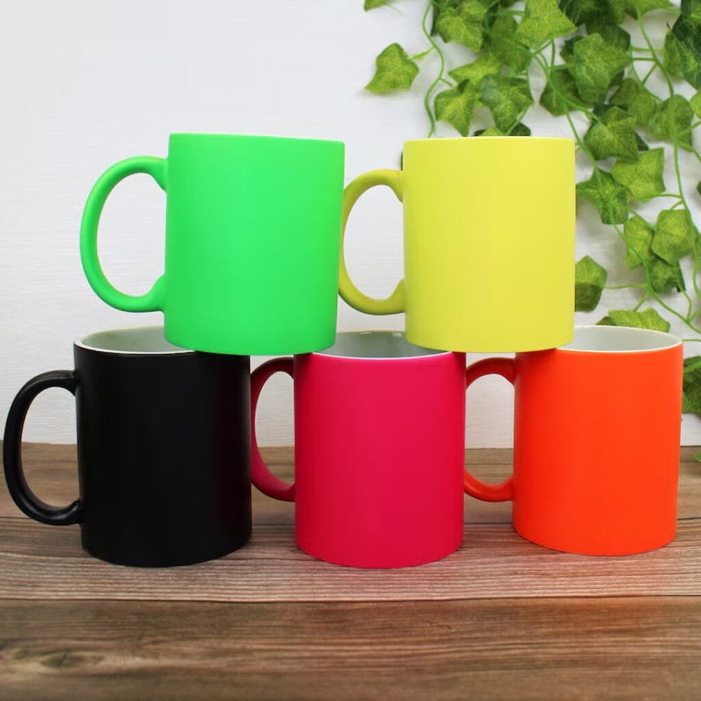 Neon Color Sublimation Mug