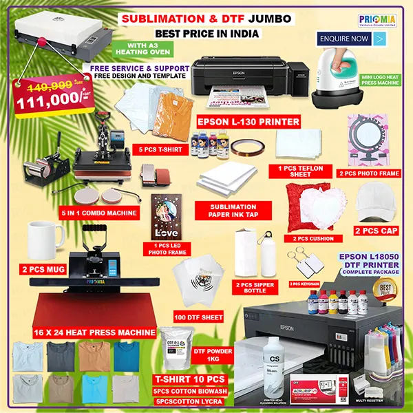 Start Your Commercial Printing Business with a DTF Printer Package