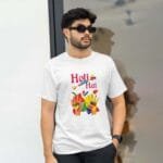 Holi Hai Printed T-Shirt