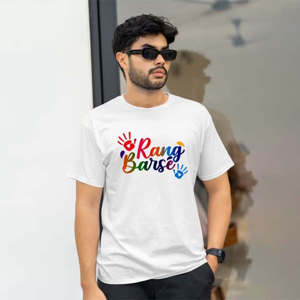 Rang Barshe Holi T-Shirt