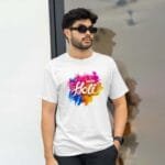 Happy Holi Printed T-shirt