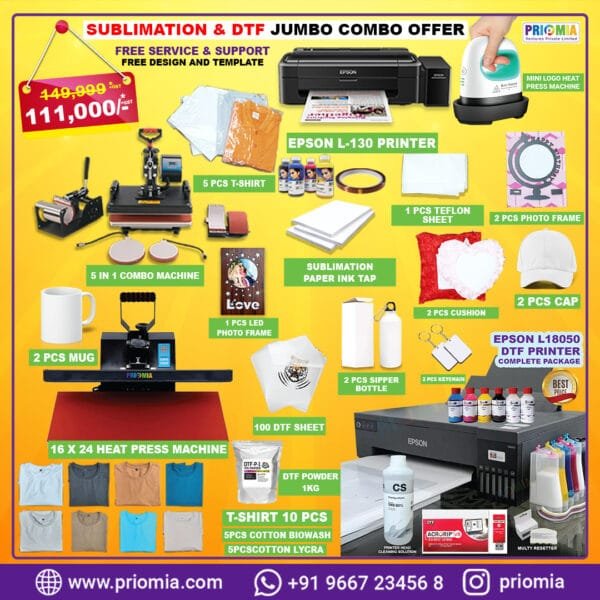 Start Your Commercial Printing Business with a DTF Printer Package