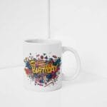 Happy Birthday Printed Mug
