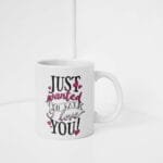 happy anniversary printed mug
