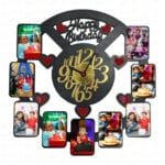Sublimation MDF Wall Clock Photo Frame 5