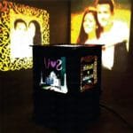 Sublimation Led Wooden Revolving Shadow Photo Frame