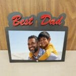Sublimation MDF Best Dad Photo Frame