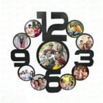 Sublimation MDF Clock Photo Frame