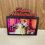 Sublimation MDF Happy Anniversary Photo Frame