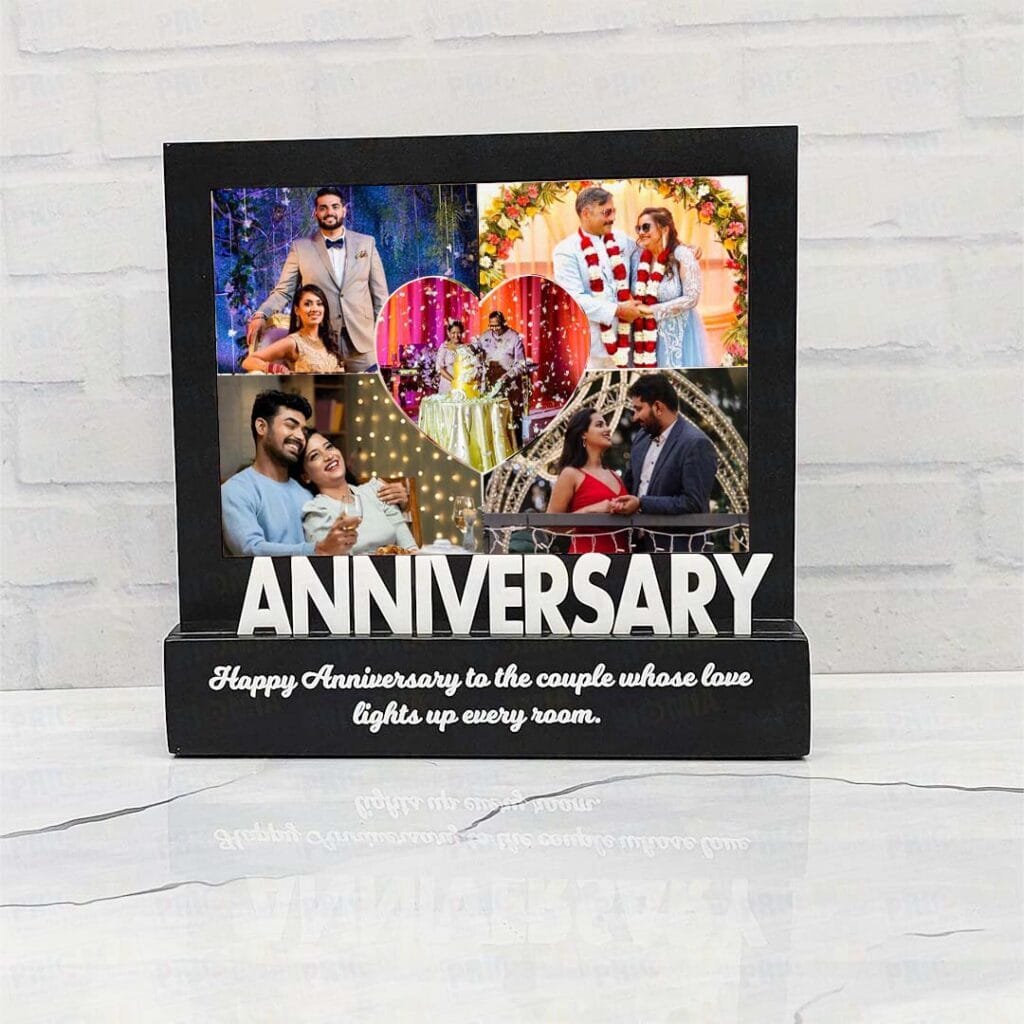 Sublimation MDF Anniversary Photo Frame