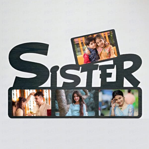 Sublimation MDF Sister Photo Frame