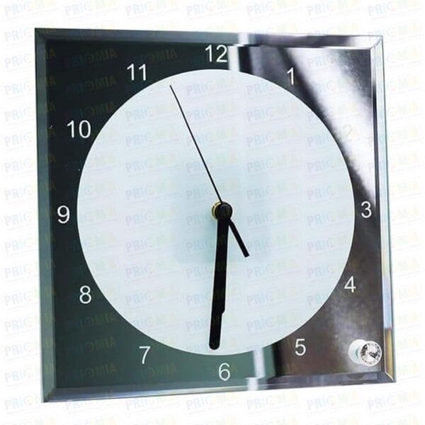 Sublimation Glass Clock Single