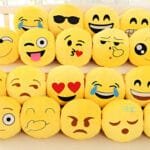 Sublimation Emoji Cushion