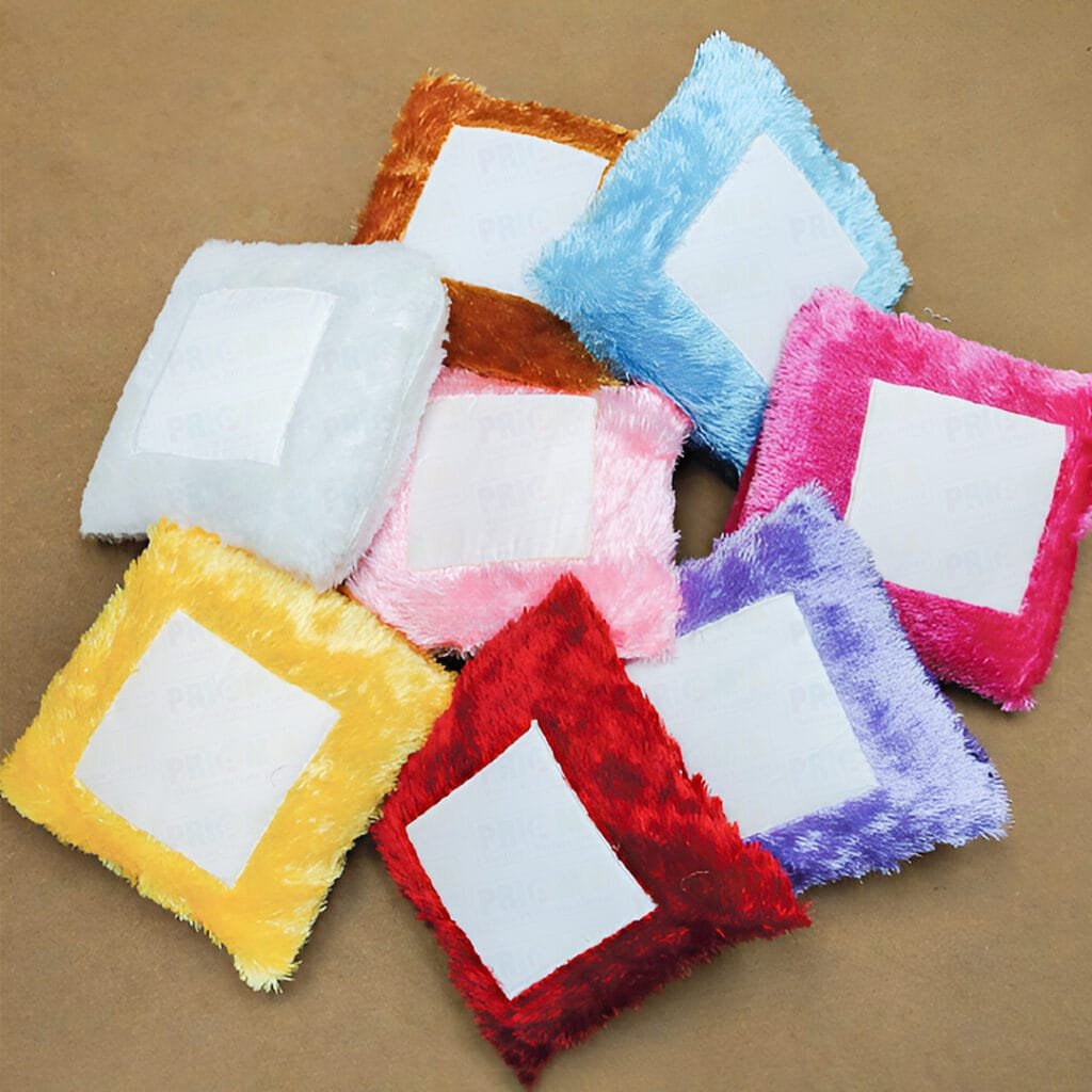 Sublimation Square Fur Cushion