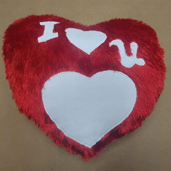 Sublimation Love Heart Cushion