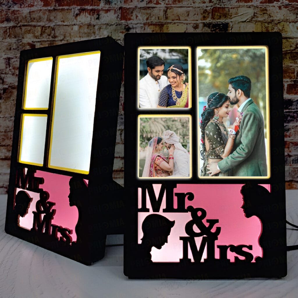 Sublimation Led Wooden Photo Frame 12
