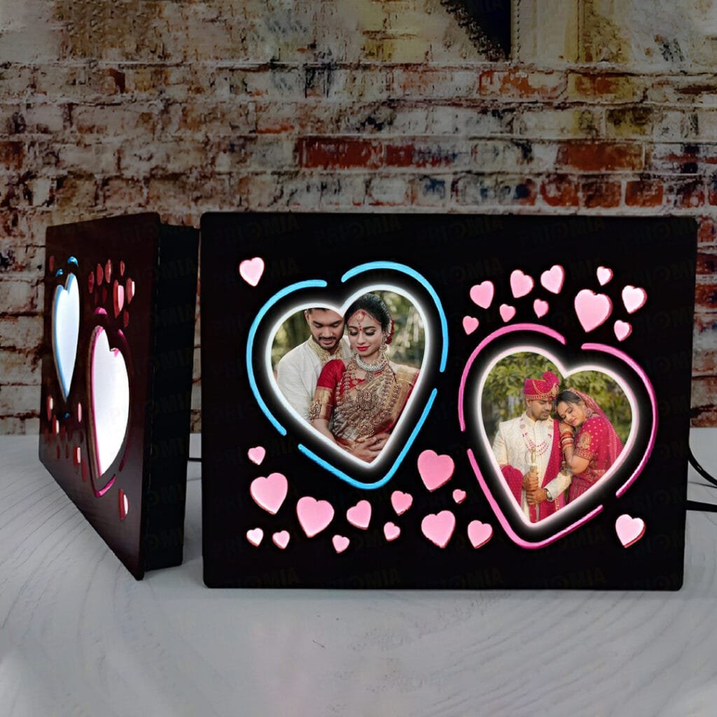 Sublimation Led Wooden Photo Frame 3