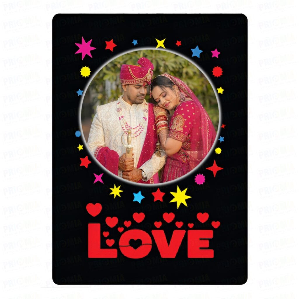 Sublimation Led Wooden Photo Frame 4