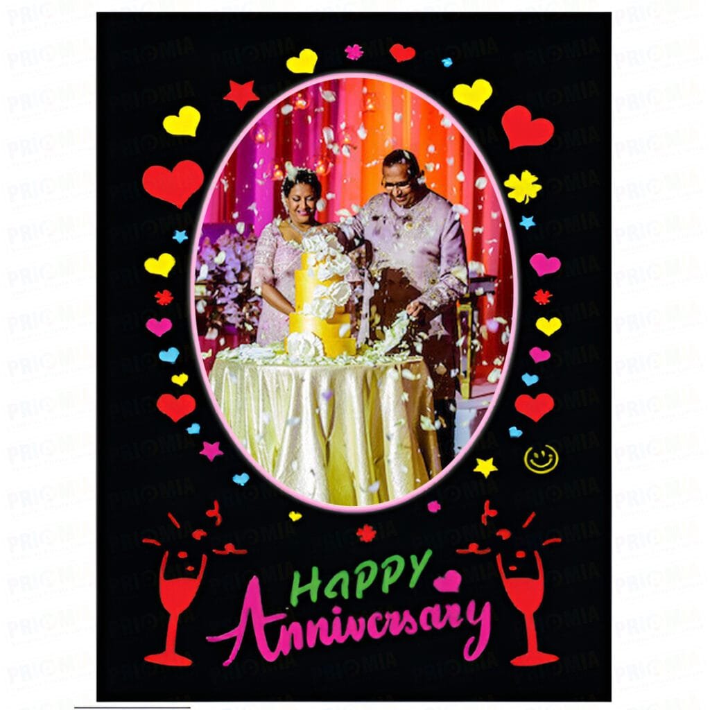 Sublimation Led Wooden Photo Frame 5