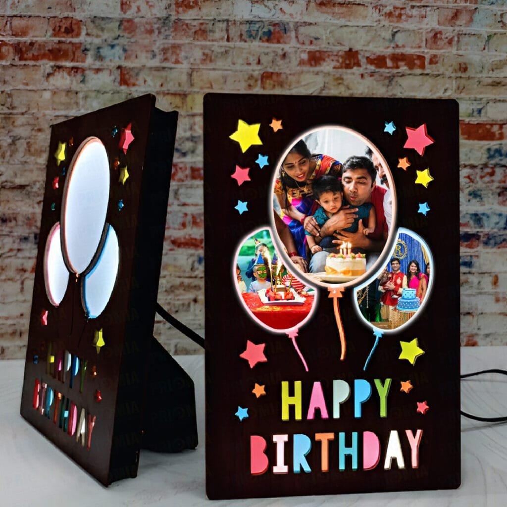 Sublimation Led Wooden Photo Frame 8