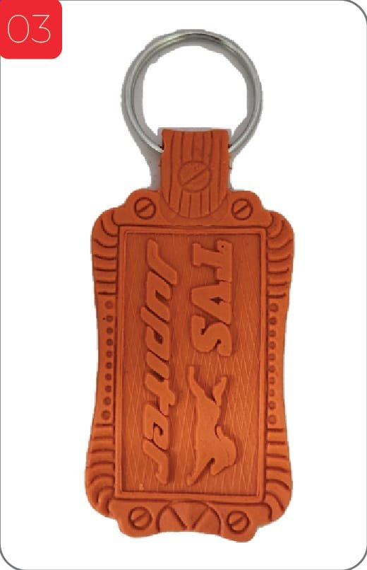 PVC TVS Jupiter Customize Keychain