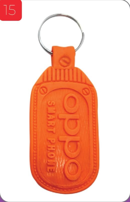 Oppo PVC Customize Keychain