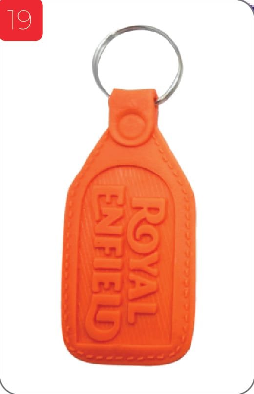 PVC Royal Enfield Customize Keychain