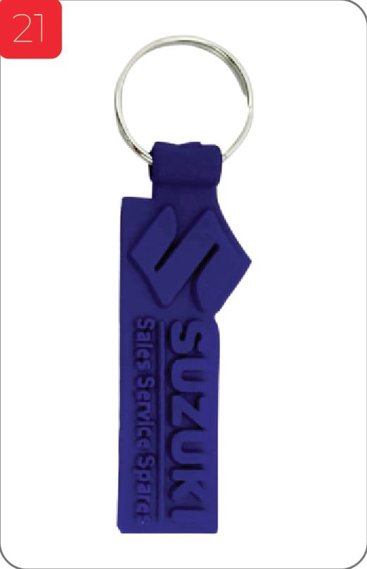 Suzuki PVC Customize Keychain
