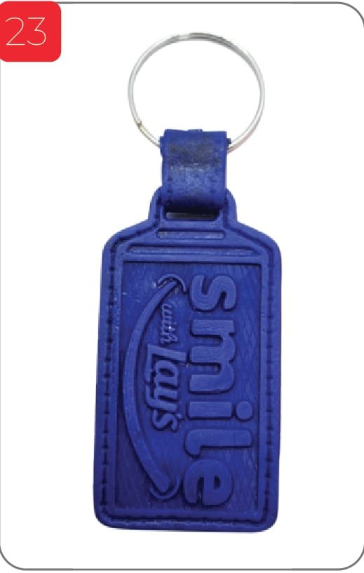 Customize Smile Lays Keychain