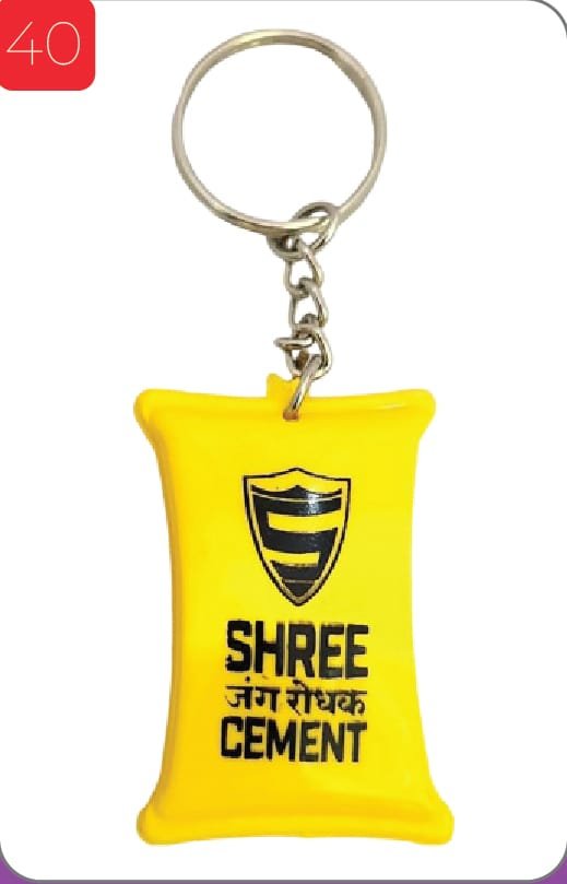 ABS Shree Cement Customize Keychain