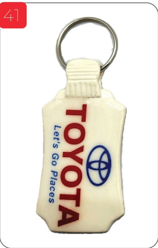 Customize Toyota Keychain