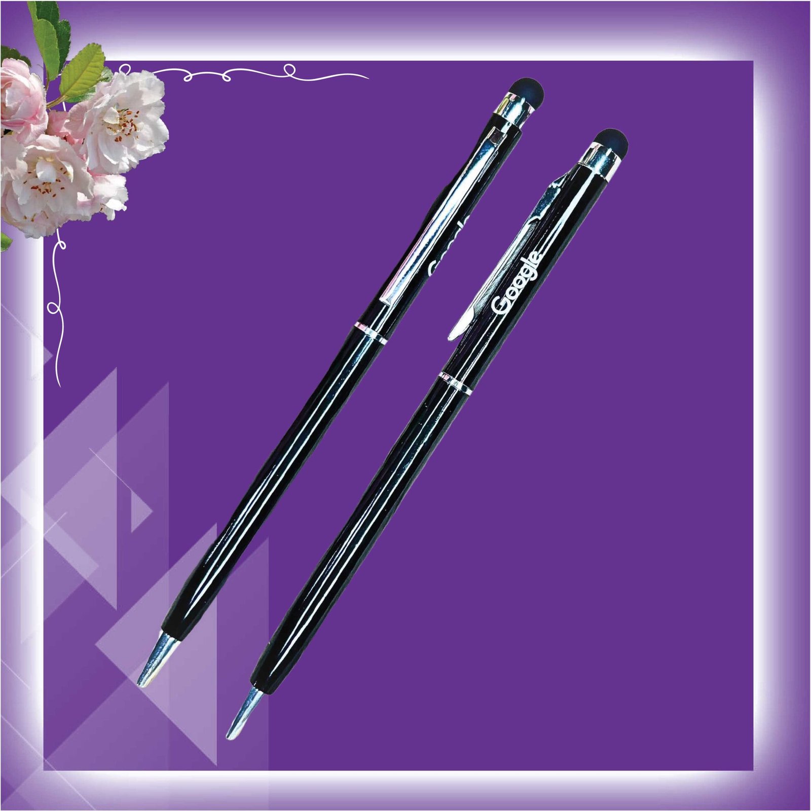 ~ai-e5853005-7f62-4400-aad3-70dc1041c767_ Metal Google Printed Pen