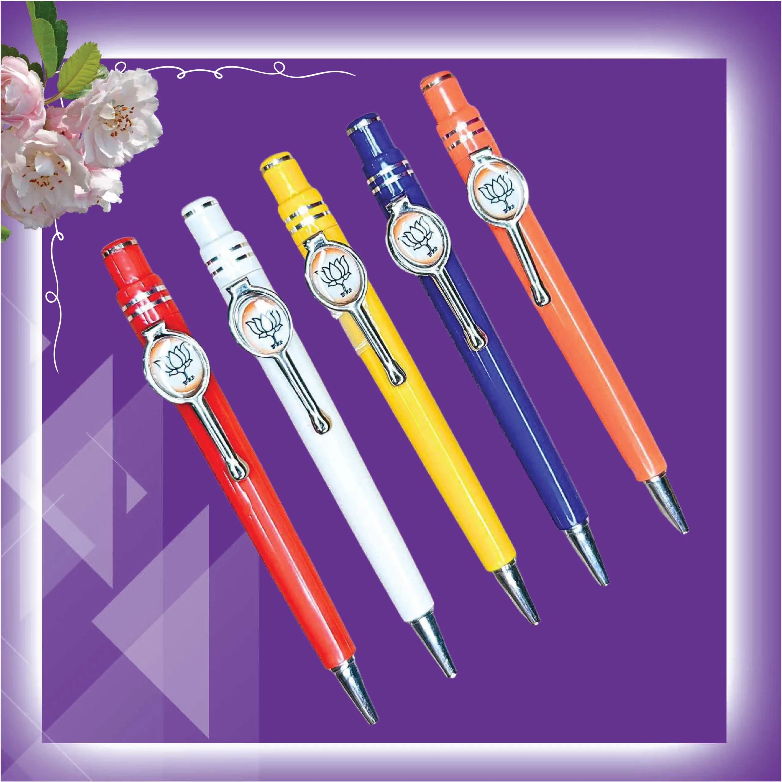 ~ai-e5853005-7f62-4400-aad3-70dc1041c767_ Customize BJP Printed Pen