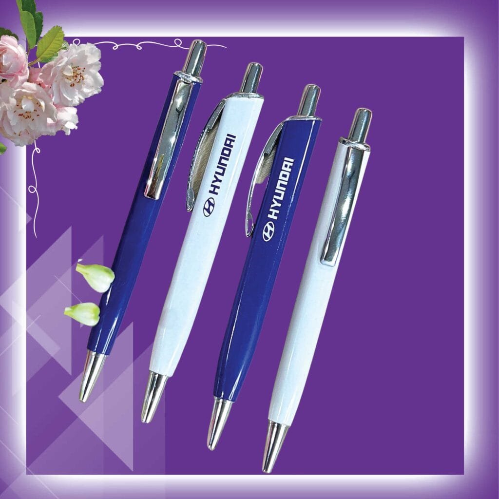 Plastic Hyundai Customize Pen