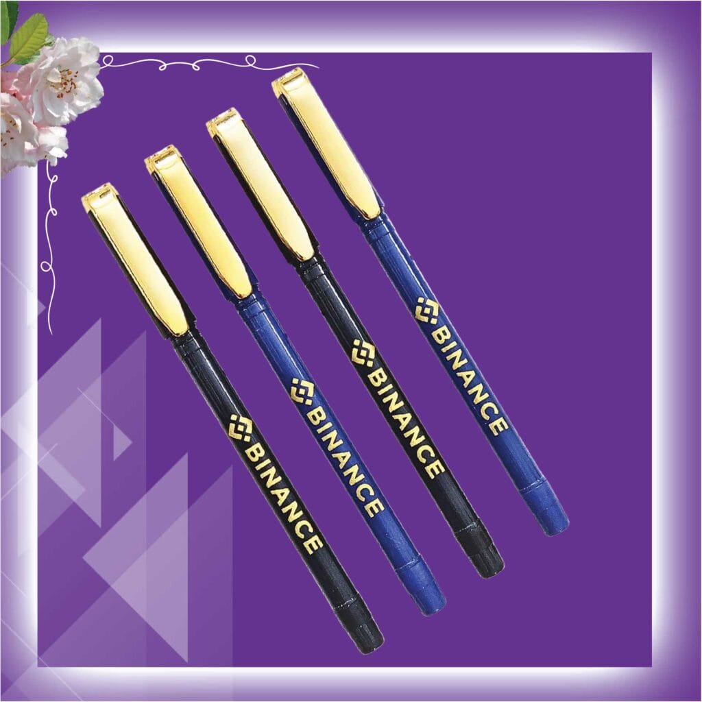 Customize Binance Plastic Pen