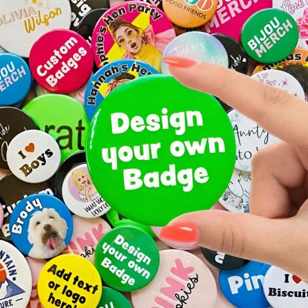 Printed Customize Badges