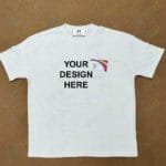 Customize Oversized Bio Wash T-shirt