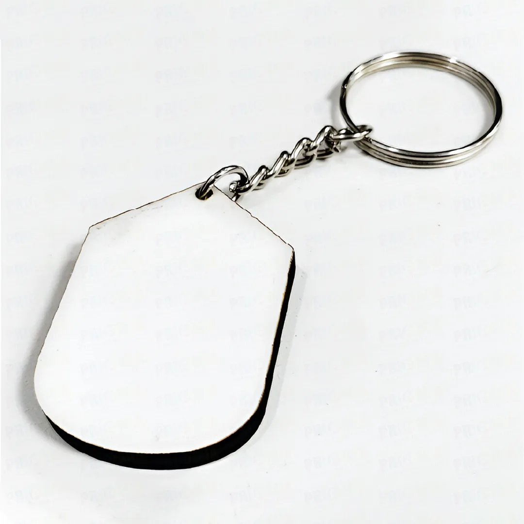 Sublimation MDF Double Side Keychain