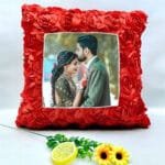 Sublimation Rose Cushion