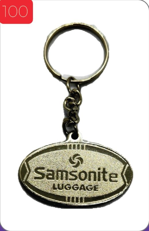 Samsonite Customize Metal Keychain